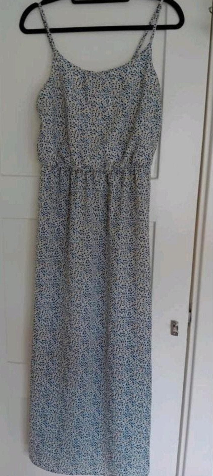 uitverkoop Only maxi dress zomerjurk blauw geel wit print ma, Maat 38/40 (M), Only, Meerkleurig, Ophalen of Verzenden