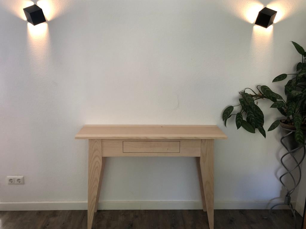 Side table, Huis en Inrichting, Tafels | Sidetables, Ophalen, Zo goed als nieuw, 25 tot 50 cm, Rechthoekig