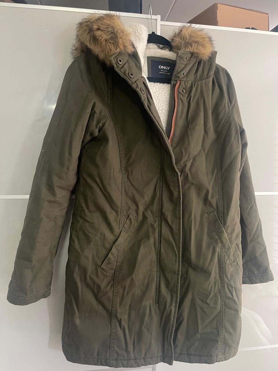 Only winterjas maat S, zo goed als nieuw, Kleding | Dames, Ophalen of Verzenden, Zo goed als nieuw, Maat 36 (S), Groen
