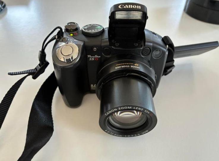 Canon powershot S5 IS 8 megapixels, Ophalen of Verzenden, Zo goed als nieuw, Canon, 4 t/m 7 keer