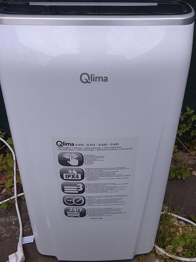 Qlima D620 Luchtontvochtiger - Stil en Efficiënt, Ophalen of Verzenden