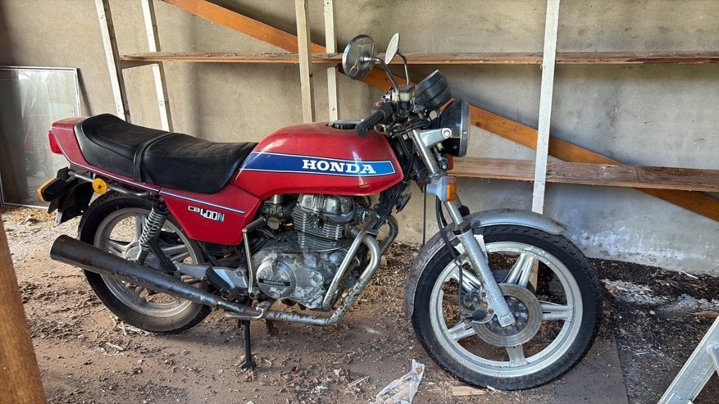 Honda CB400N 24.000km, 2 cilinders, Occasion, 395 cc, Particulier