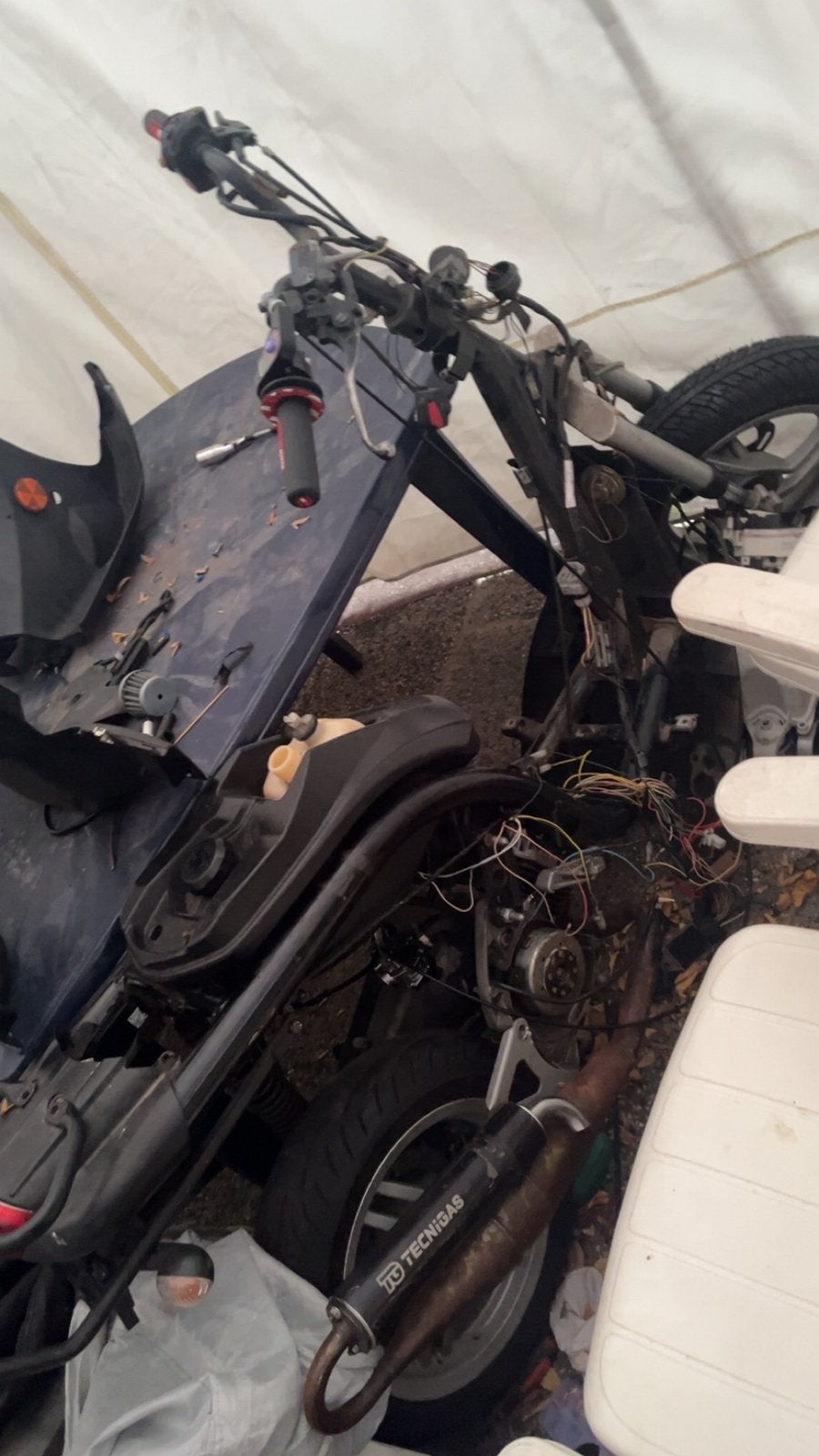 Peugeot ludix 70cc, SNEL WEG! zie beschrijving voor info, Ophalen, Gebruikt, Blok, Peugeot