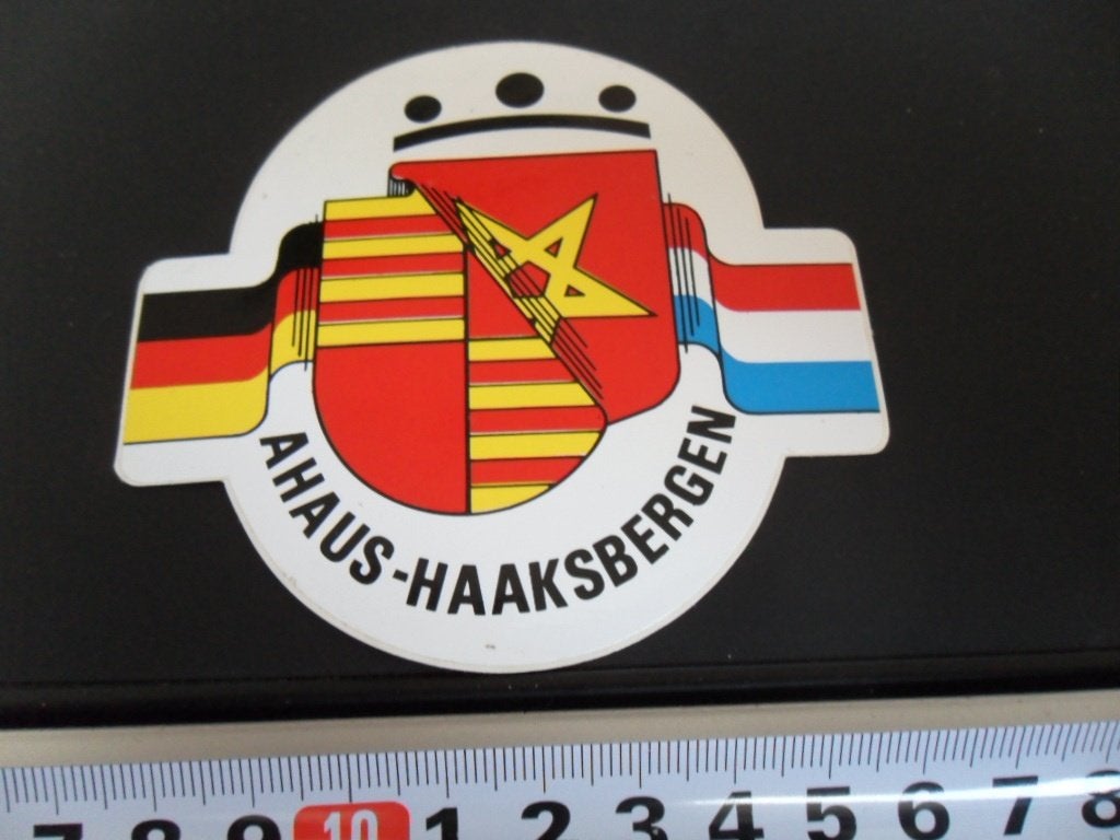 sticker AHAUS - HAAKSBERGEN *, Ophalen, Zo goed als nieuw