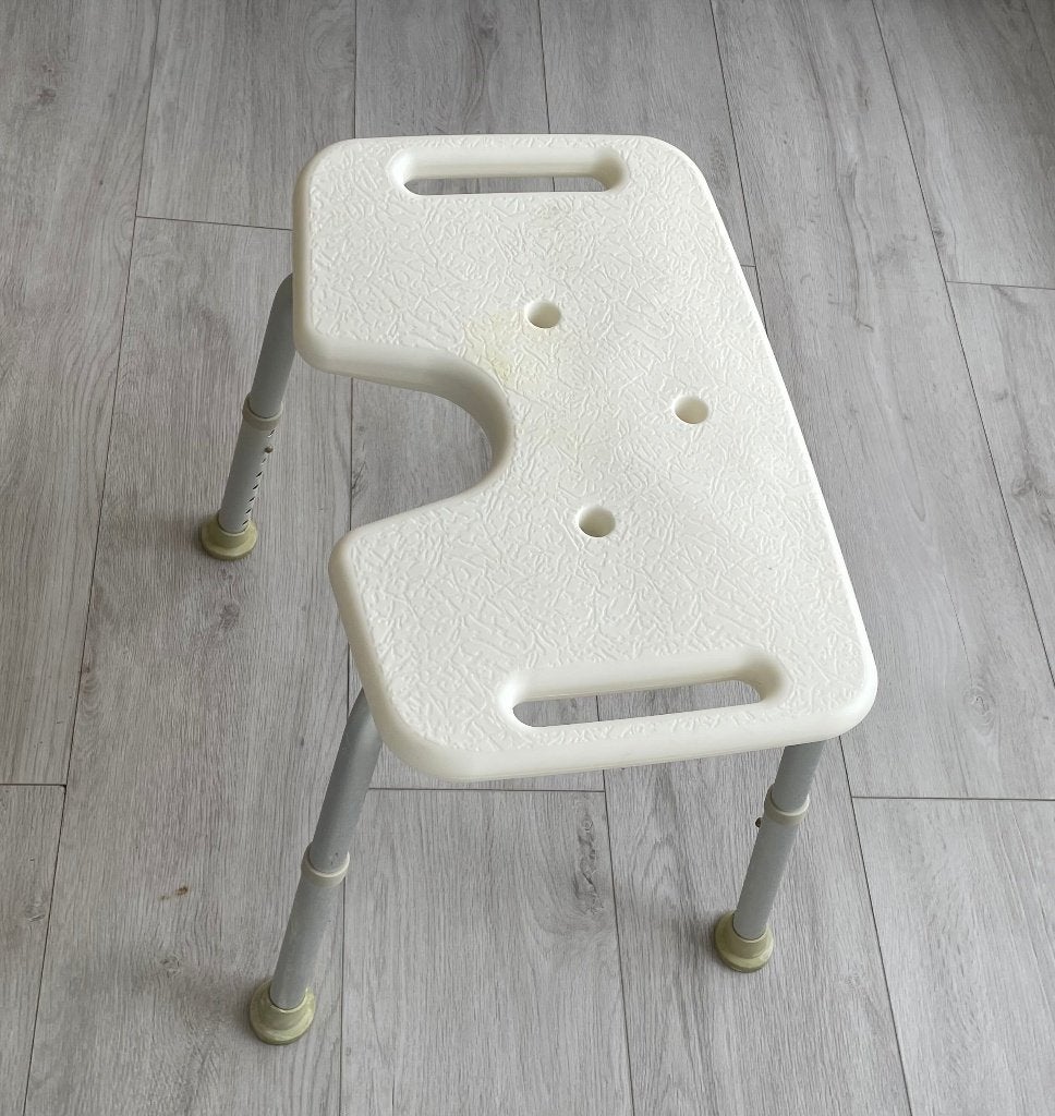 Douche Krukje (Verstelbaar 33-50 cm), Ophalen, In hoogte verstelbaar, Gebruikt, Kunststof