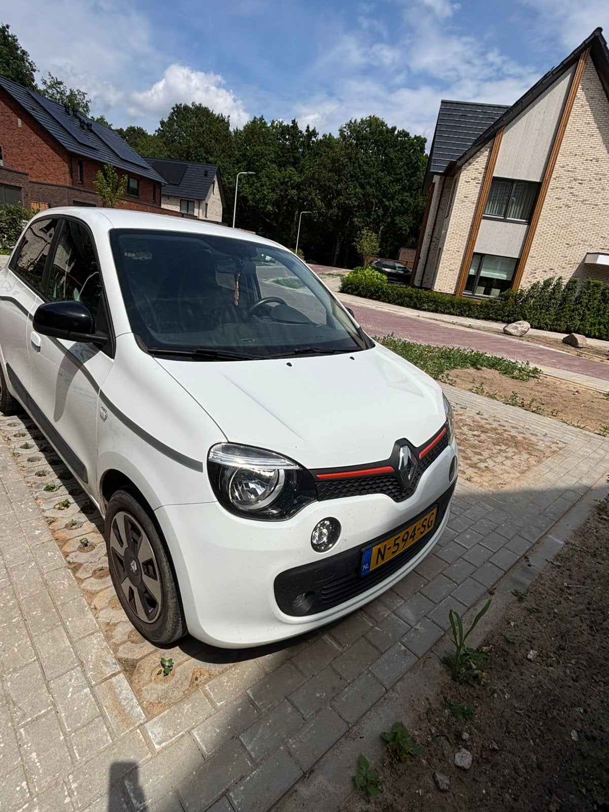 Renault Twingo 1.0 SCe 70pk S&S 2019 Wit, Auto's, Renault, Particulier, Twingo, Benzine, Hatchback, Handgeschakeld, Geïmporteerd