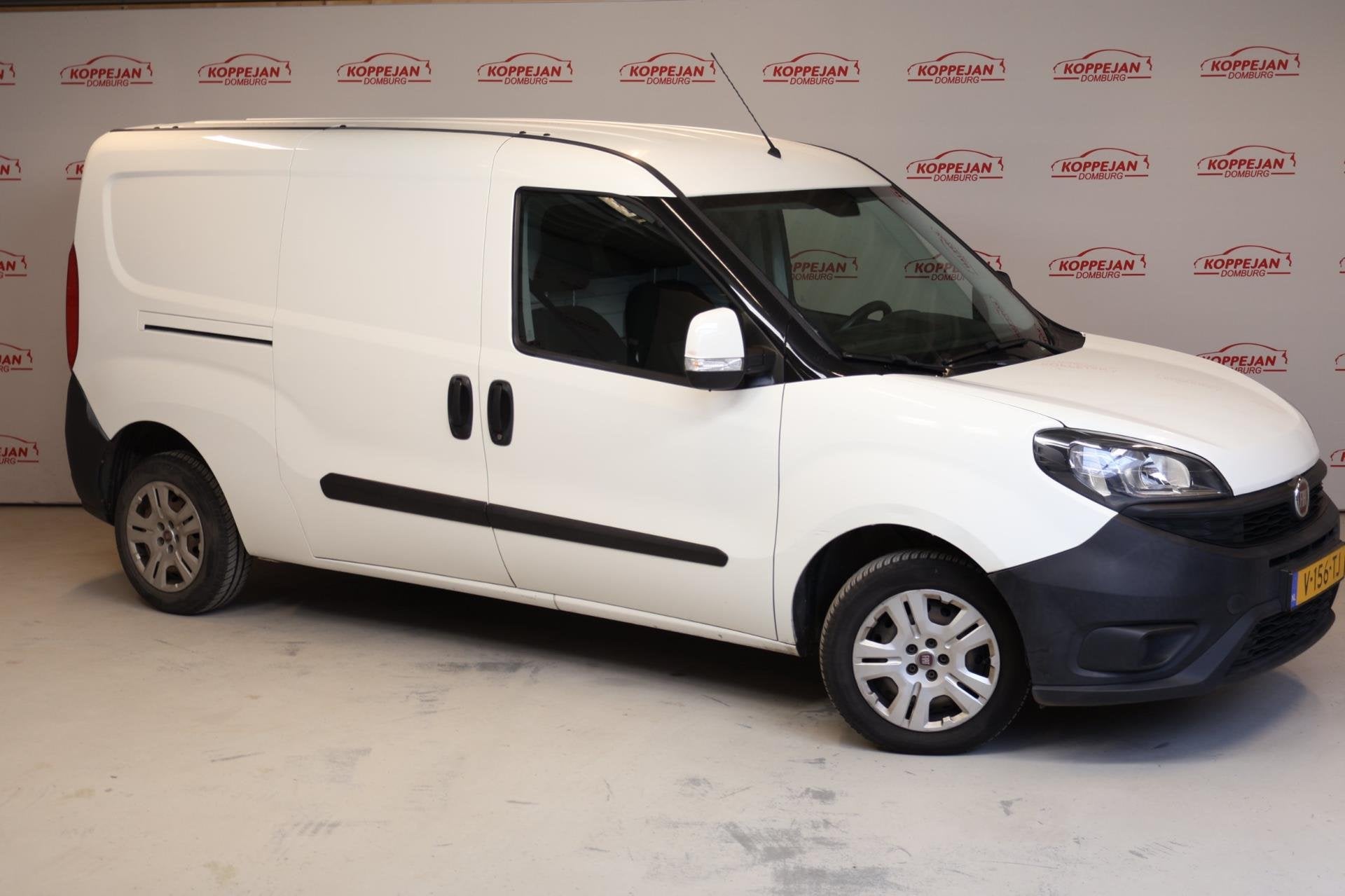 Fiat Doblò Cargo 1.3 MJ L2H1 Maxi SX NL auto, Airco, Auto's, Stof, Gebruikt, Wit, Origineel Nederlands