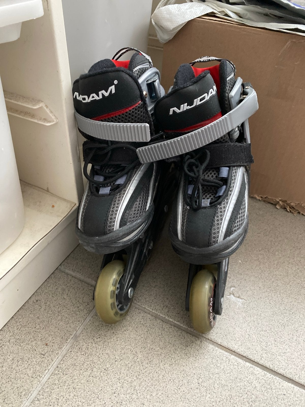 Nijdam Inline Skates - Verstelbaar Maat 30-33, Overige merken, Verstelbaar, Kinderen, Ophalen of Verzenden