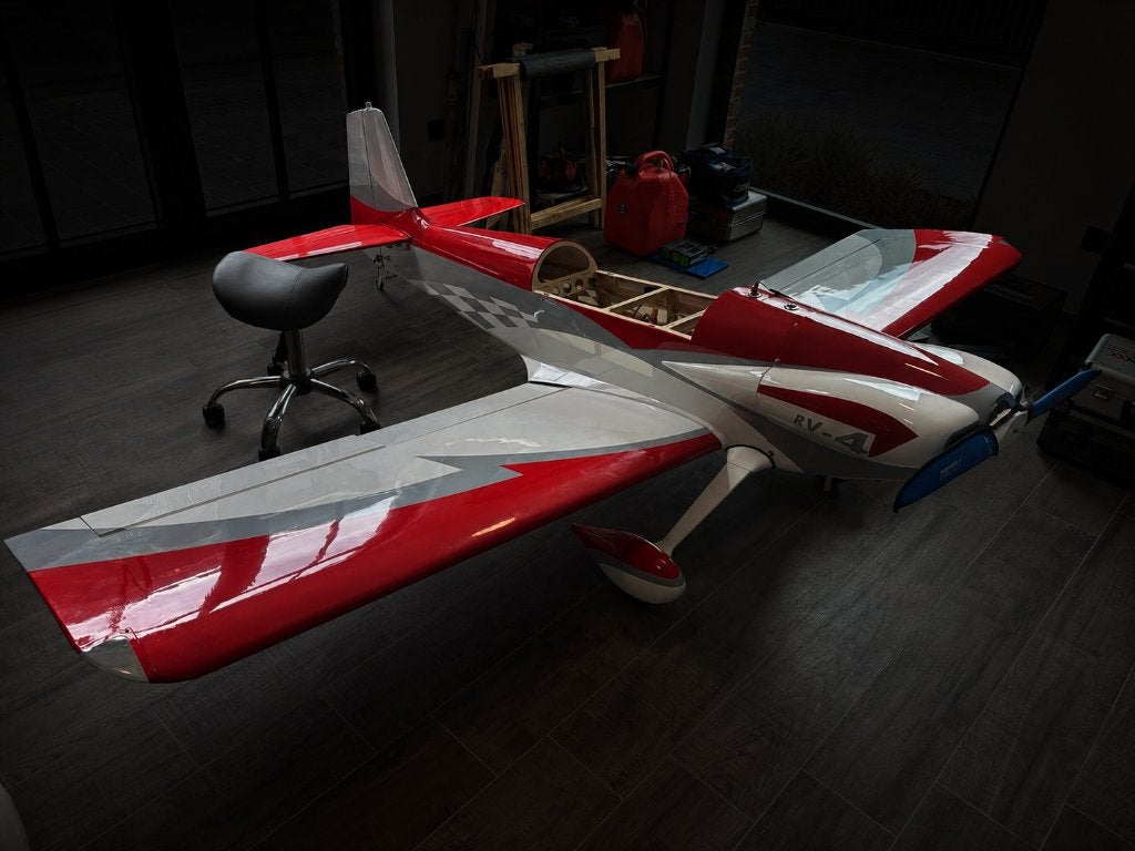 *** Grupp RV4 42% ***, Hobby en Vrije tijd, Modelbouw | Radiografisch | Vliegtuigen, Ophalen, Zo goed als nieuw, Benzine