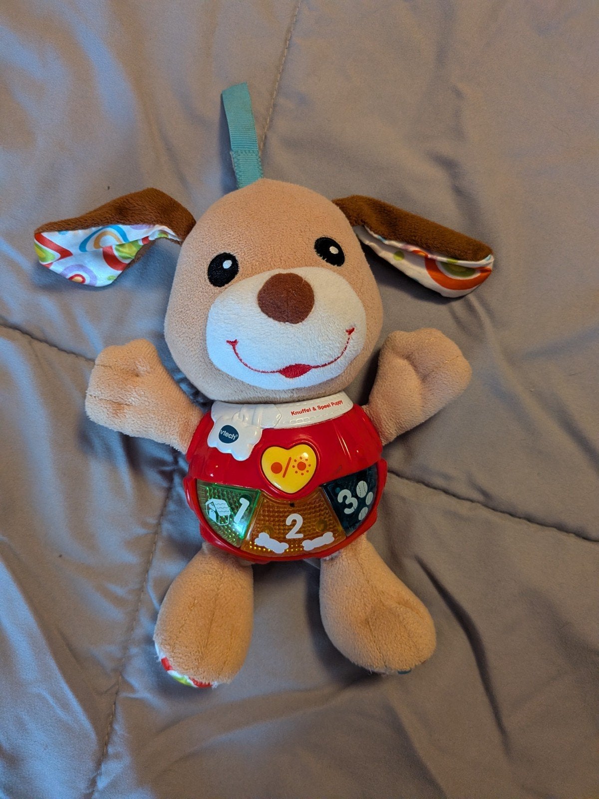 VTech Knuffel & Speel Puppy, Kinderen en Baby's, Speelgoed | Vtech, Ophalen of Verzenden, Zo goed als nieuw, 6 maanden tot 2 jaar