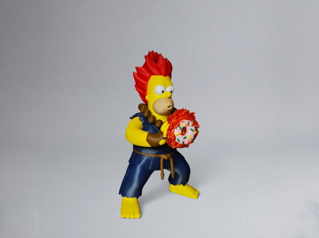 Akuma Homer – 21 cm – The Simpsons Figuur, Ophalen of Verzenden, Nieuw, Fantasy