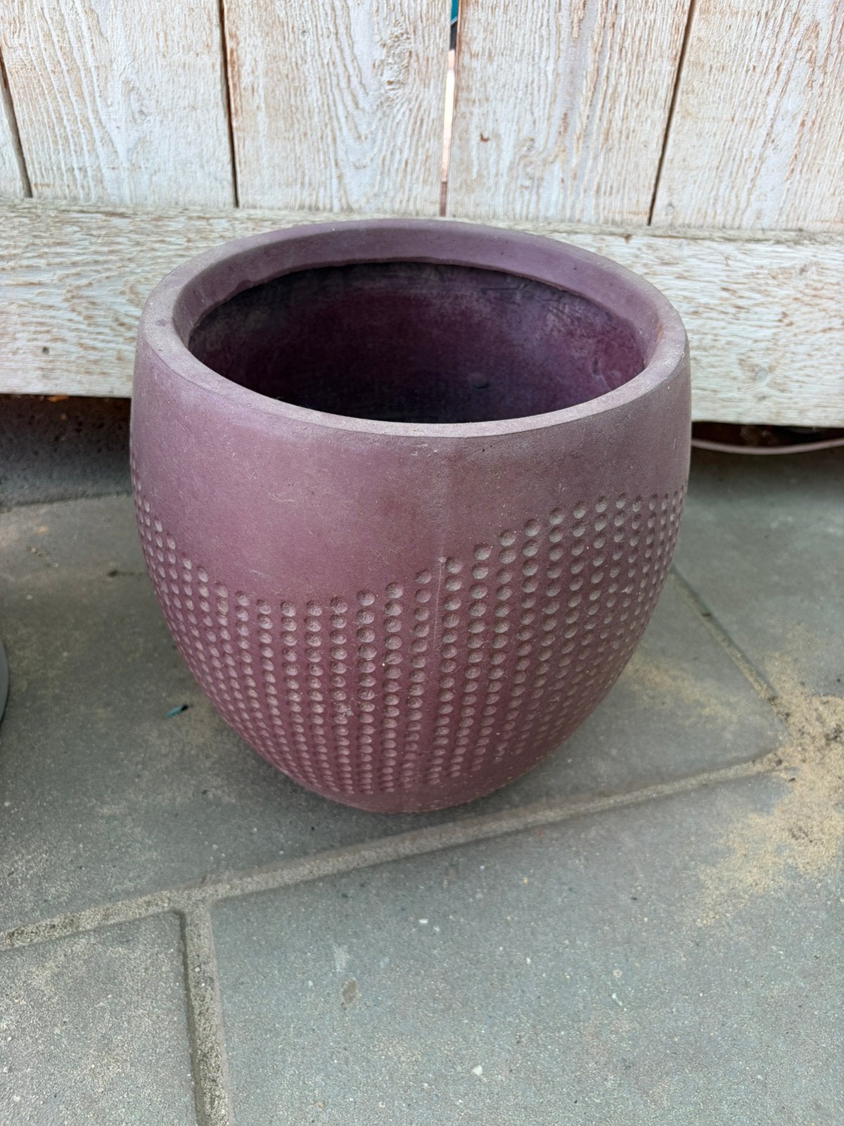 Bliempot, Ophalen, Kunststof, Rond, Nieuw