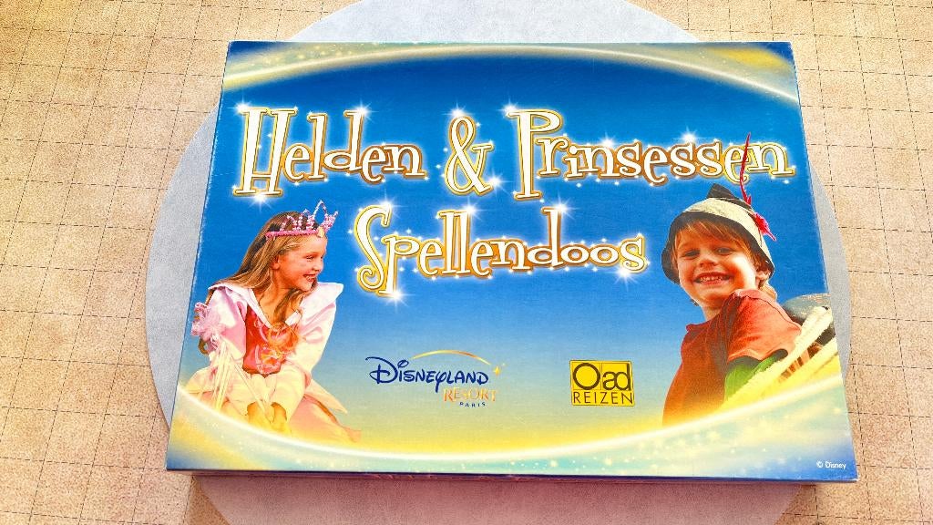 Helden & Prinsessen Spellendoos - Disneyland Paris / Oad, Ophalen of Verzenden, Gebruikt