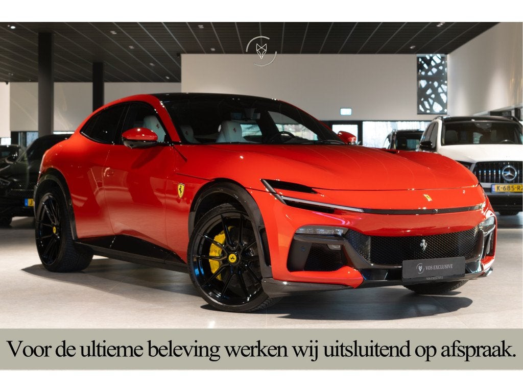 Ferrari Purosangue 6.5 V12 Full Carbon in- en exterior|Pelle, Auto's, Ferrari, Automaat, 2033 kg, Inductieladen voor smartphones
