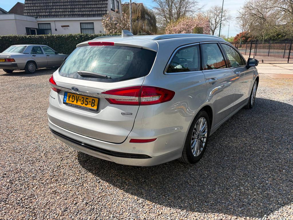 Ford Mondeo Wagon 2.0 IVCT HEV Titanium Unieke KM ! BTW, Gebruikt, Zwart, 4 cilinders, Hybride Elektrisch/Benzine