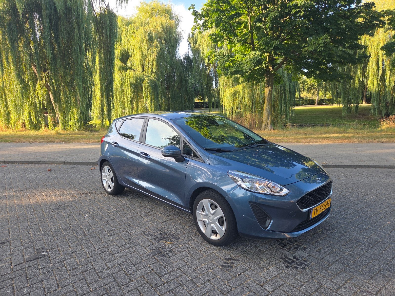 Ford Fiësta 1.1 85pk 5dr 2018 Blauw 82DKM!, Auto's, Voorwielaandrijving, 40 €/maand, Blauw, Origineel Nederlands