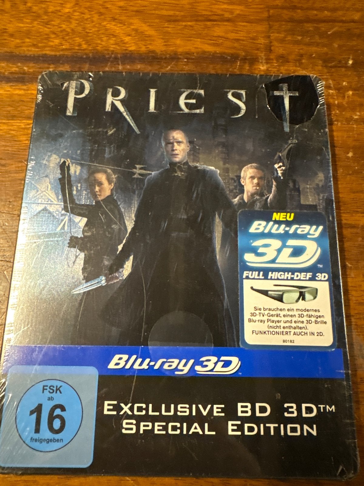 Priest - Exclusieve BD 3D Special Edition Blu-ray, Inclusief extra's, Vanaf 16 jaar, Film, Science Fiction en Fantasy