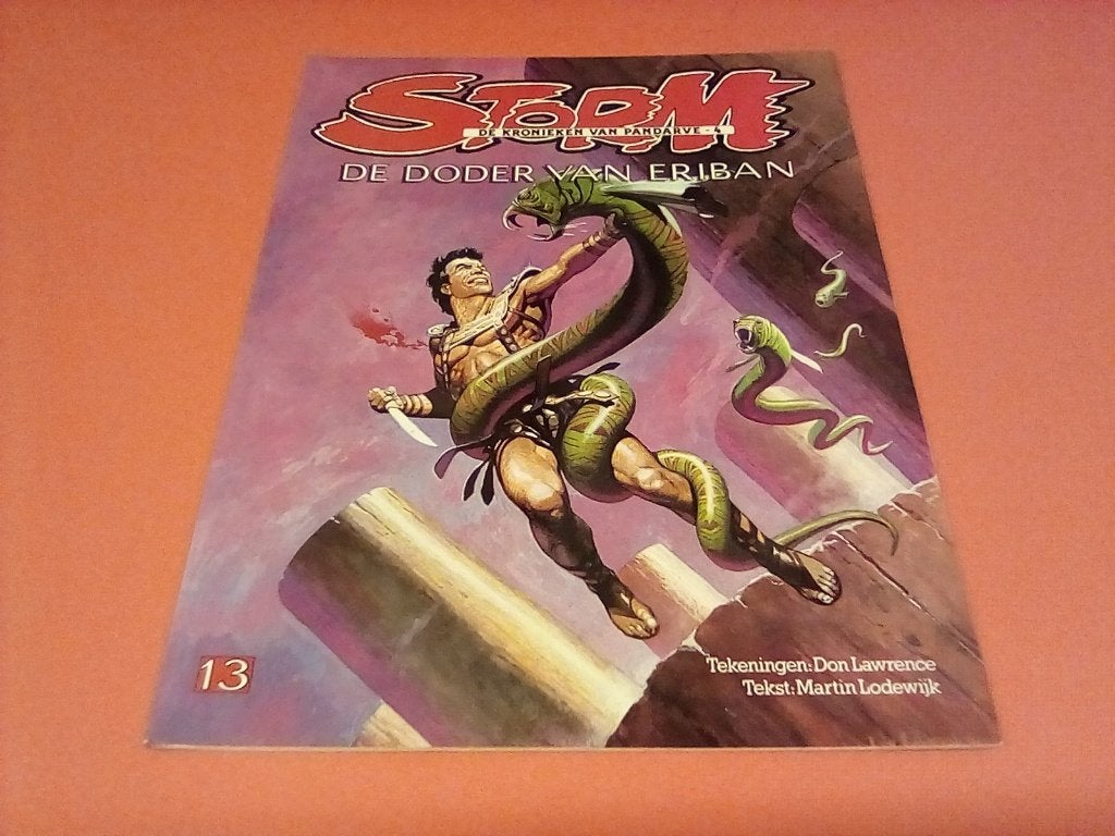 Storm: De Doder van Eriban (De Kronieken van Pandarve 13), Eén stripboek, Don Lawrence, Martin Lodewijk, Ophalen of Verzenden