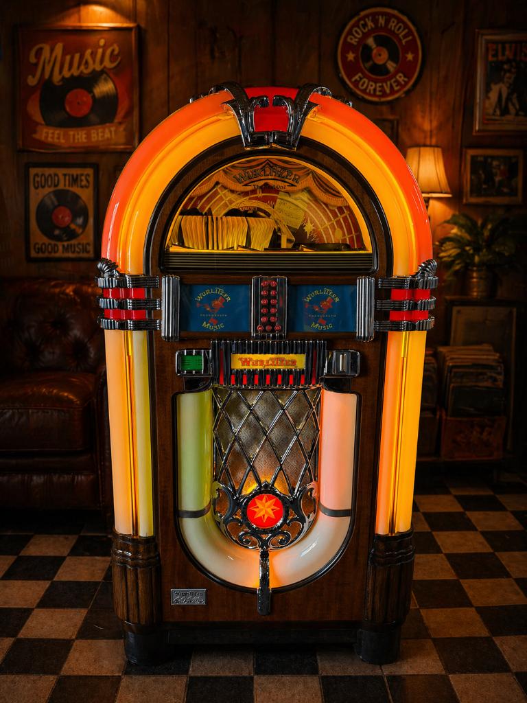 Wurlitzer 1015 OMT Vinyl Singles 45 Rpm Top Staat 160 Select, Verzamelen, Zo goed als nieuw, Wurlitzer, 1970 tot heden, Ophalen