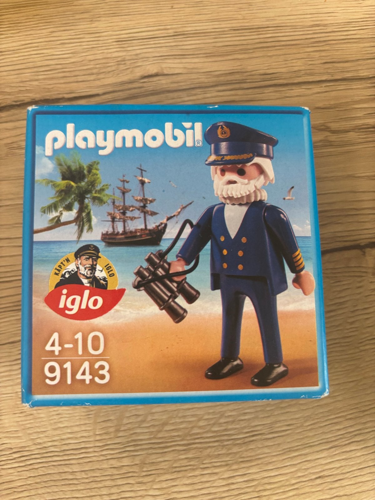 Playmobil Kapitein Iglo 9143 - Nieuw in doos, Ophalen, Complete set, Nieuw, Figuren