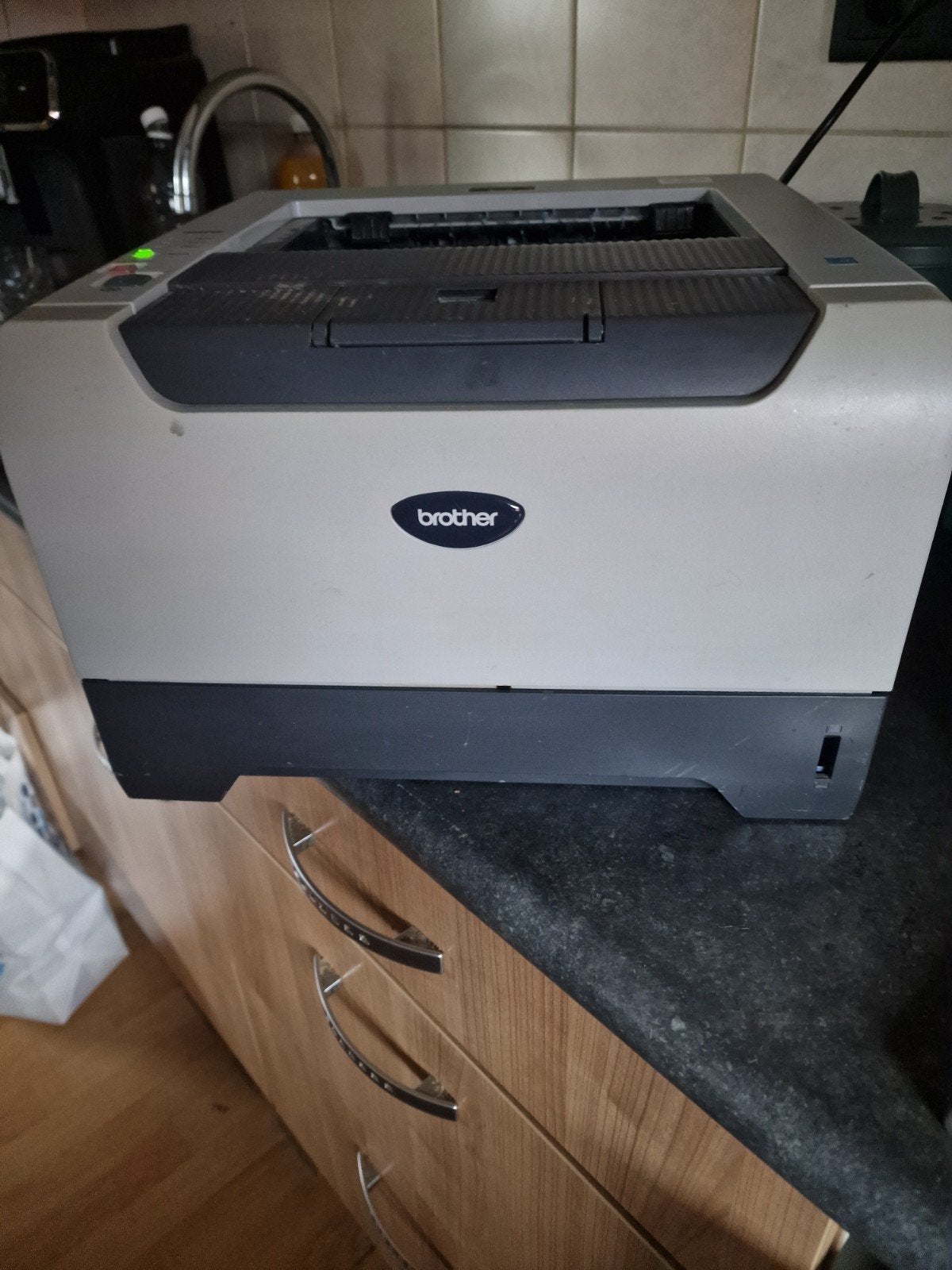 Brother HL-5250DN Laserprinter - Netwerk & Duplex, Computers en Software, Zwart-en-wit printen, Gebruikt, Printer, Ophalen of Verzenden