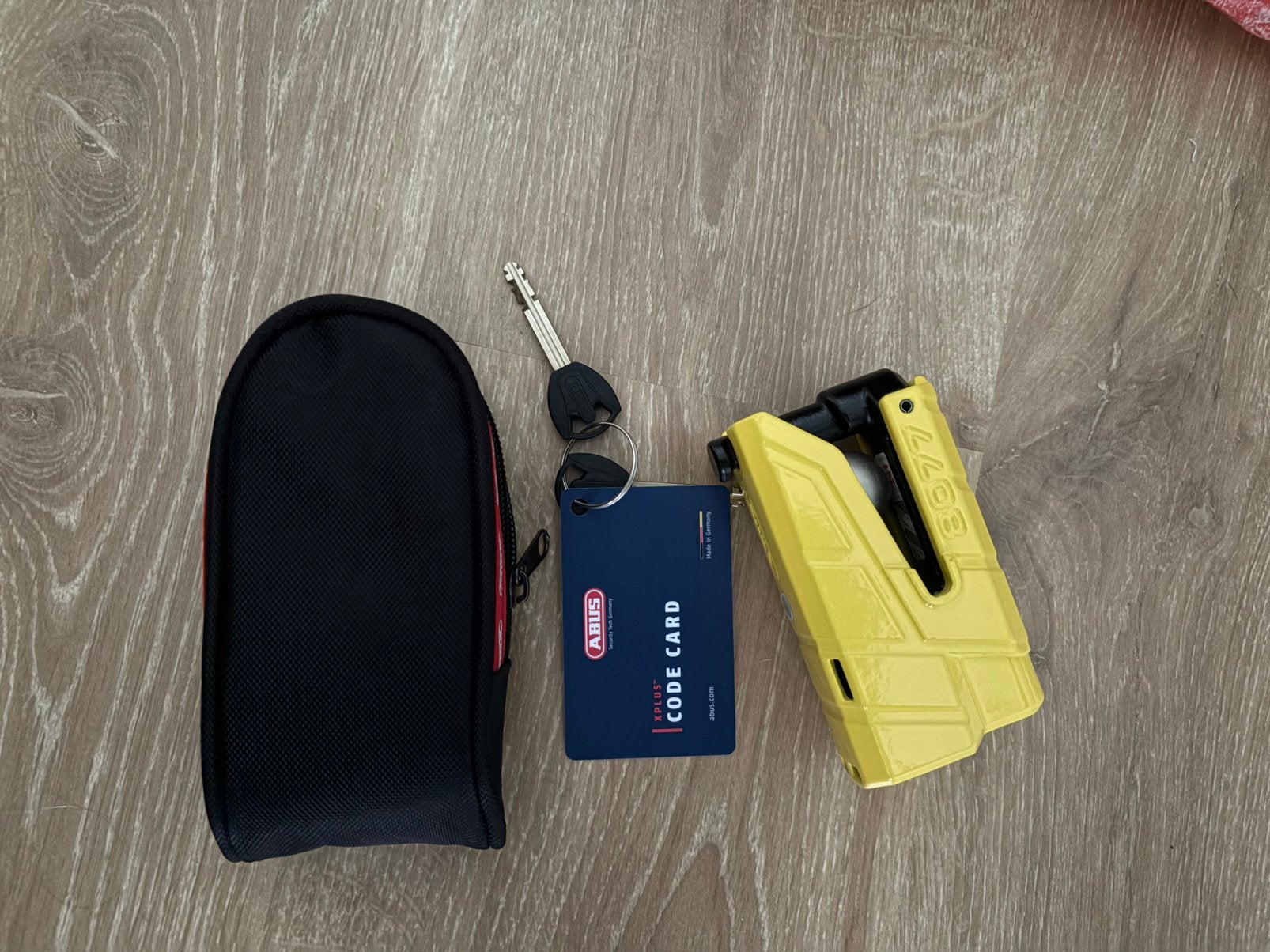 Remschijfslot voor motor nieuw, Motoren, Accessoires | Sloten, Ophalen of Verzenden, Nieuw