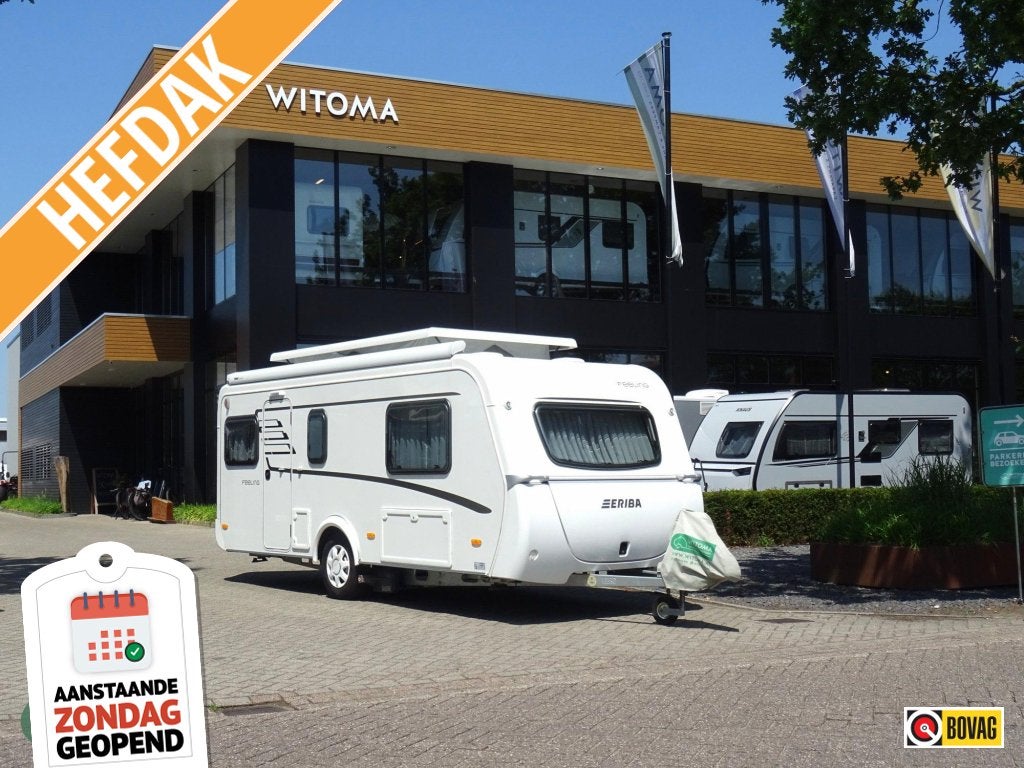 Eriba Feeling 470 SALE Mover + thule luifel, Standaardzit, Bedrijf, Luifel, 5 tot 6 meter