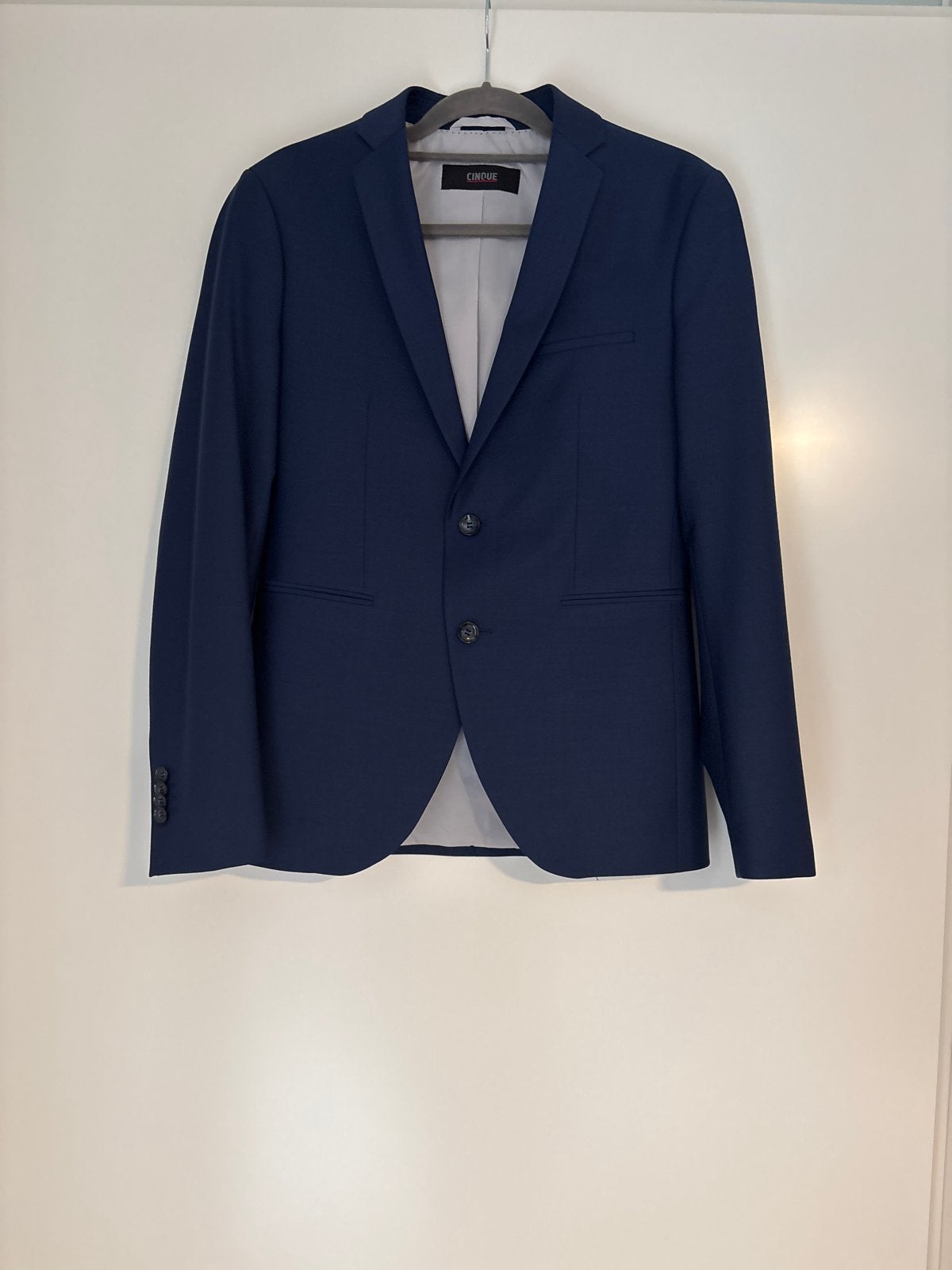 Cinque Cifaro Herenpak - Maat 44 - Donkerblauw, Ophalen of Verzenden, Zo goed als nieuw, Maat 46 (S) of kleiner, Blauw