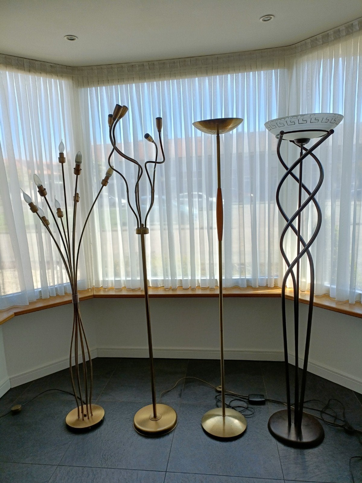 3 vloerlampen., Ophalen, Gebruikt