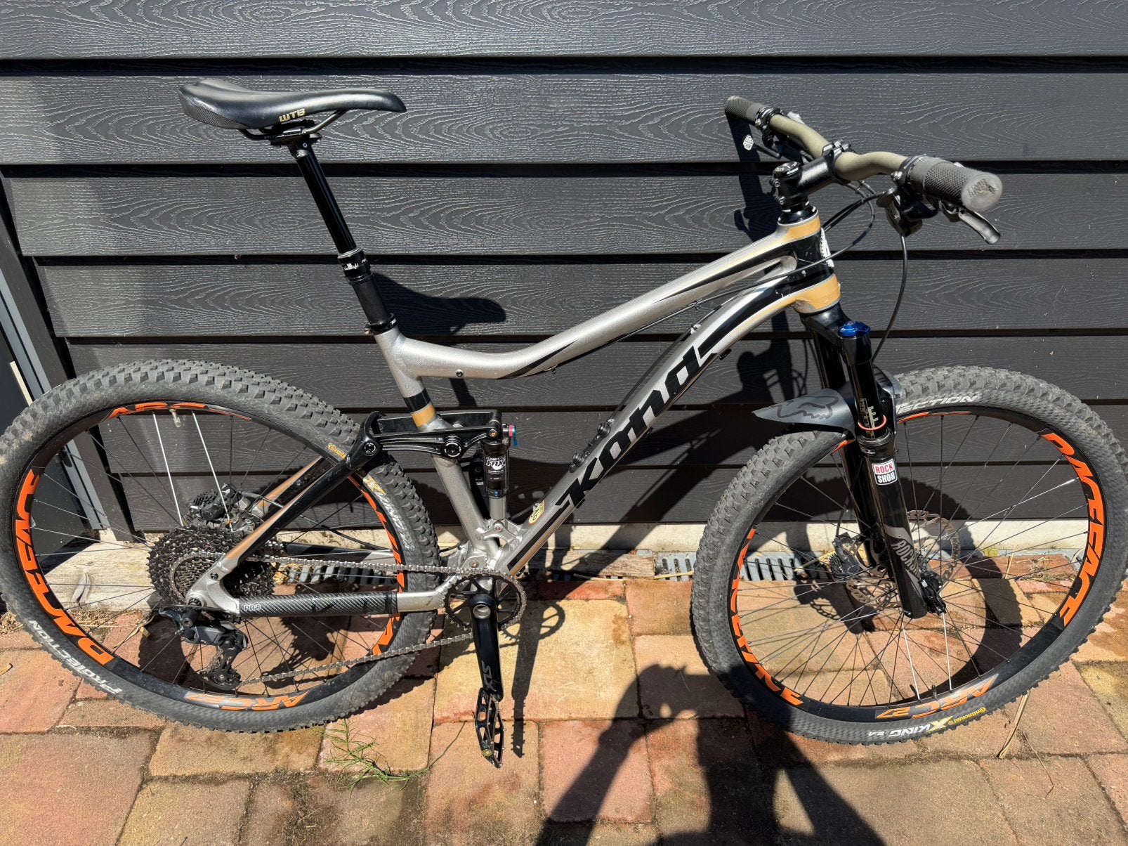 Kona HeiHei, 120mm aandrijving 500km oud. Volledig geupgrade, Gebruikt, 49 tot 53 cm, Schijfrem, Ophalen