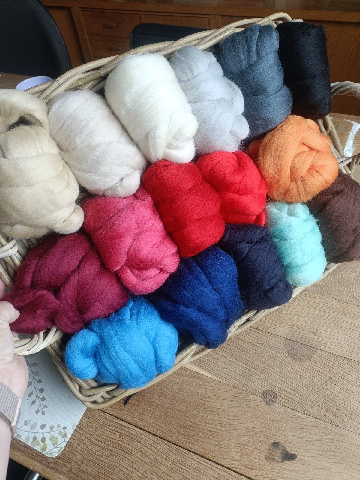 Diverse kleuren lontwol 50 gram per kleur, Ophalen of Verzenden, Nieuw, Breien of Haken, Wol of Garen
