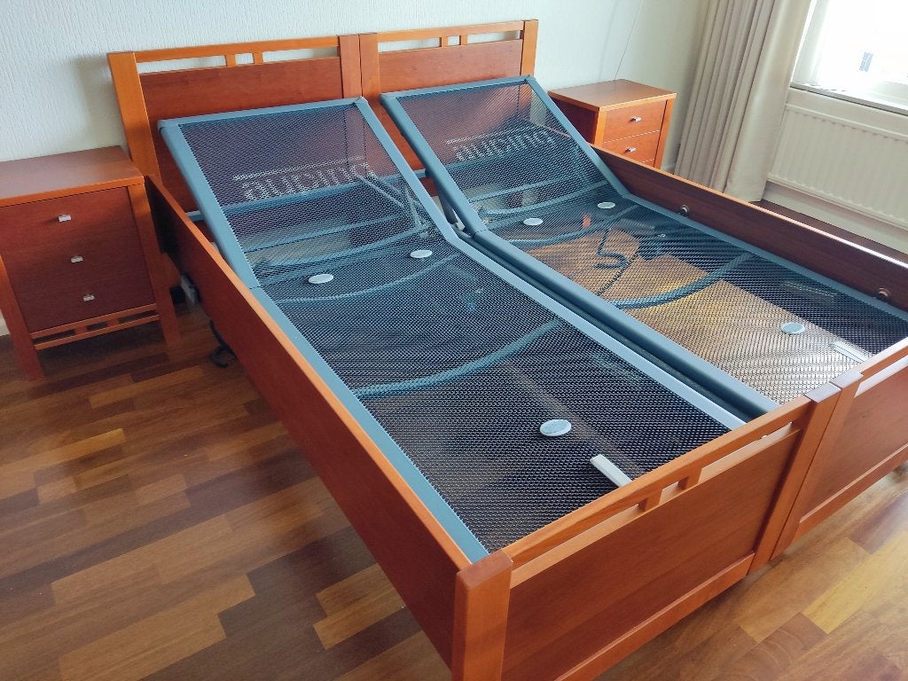 Auping Boheme bedset 2x 80x200 cm, in zeer goede staat, Ophalen, Tweepersoons, Zo goed als nieuw, 80 cm