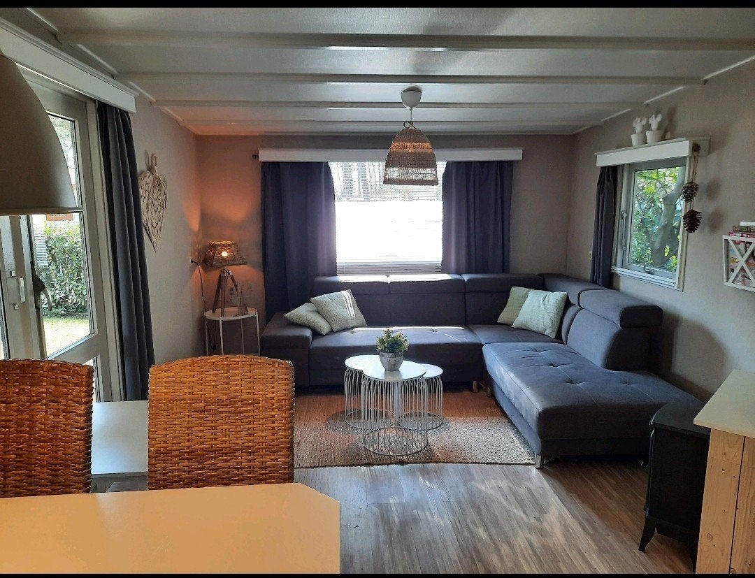 Last minute! 5 persoons chalet op de Krieghuusbelten, Vakantie, Campings, Zwembad, In bos, Recreatiepark