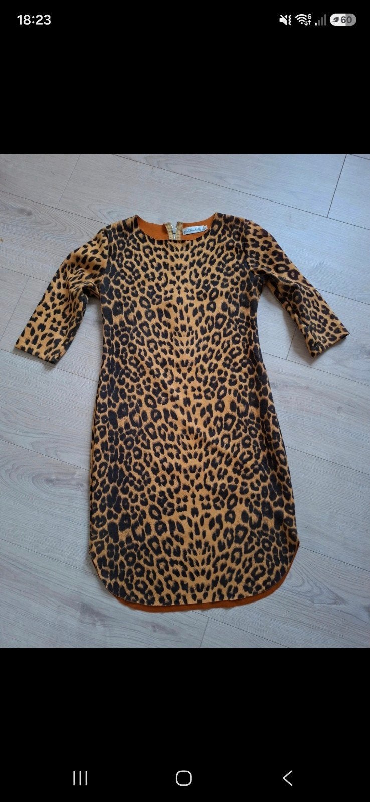 panterjurk, Ophalen of Verzenden, Zo goed als nieuw, Blauw, Boven de knie