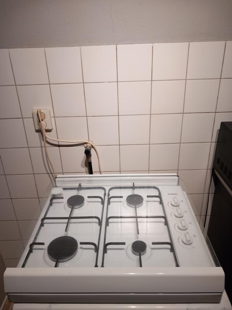 SIEMENS kookplaat met gasslang. Ophalen in Delft, Witgoed en Apparatuur, Kookplaten, Ophalen, 4 kookzones, Zo goed als nieuw, Gas