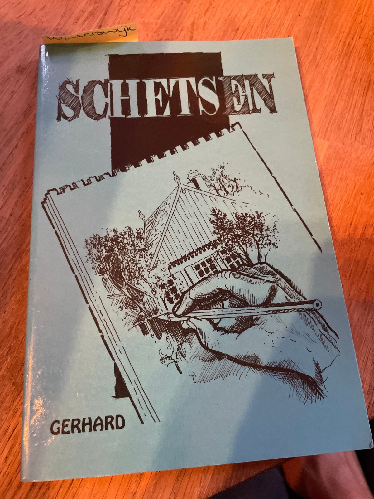 Schetsen door Gerhard - Vintage Tekenboek, Ophalen of Verzenden, Gebruikt, Boek of Gids