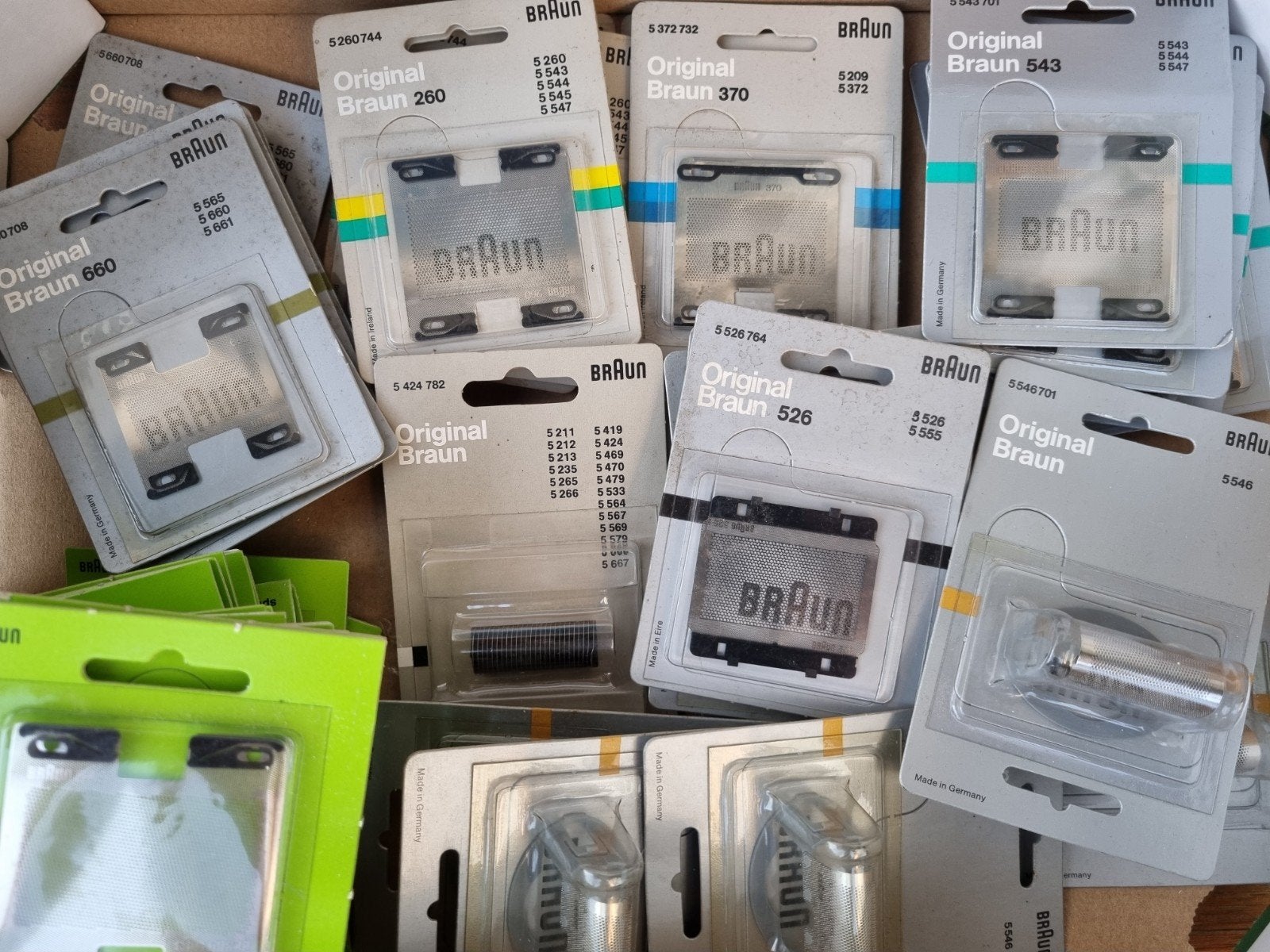 Diverse Braun scheerbladen nieuw, Ophalen of Verzenden, Nieuw, Scheren en Epileren