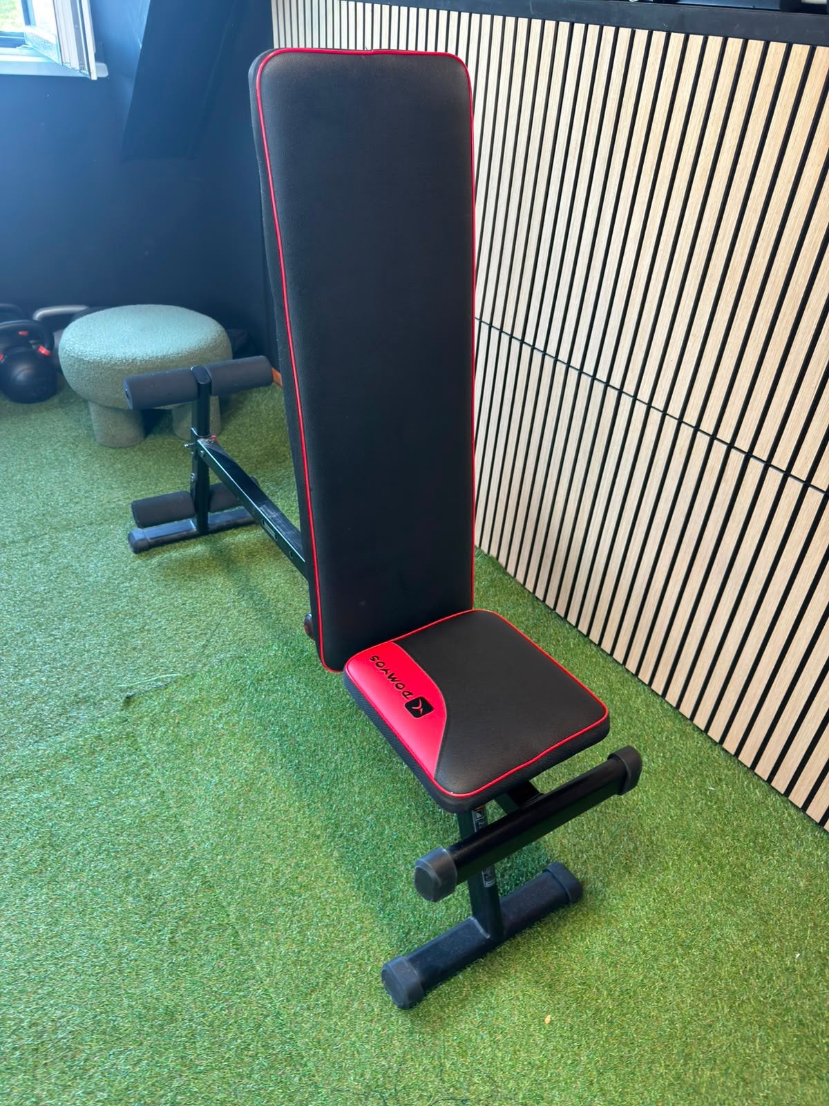 Domyos 500 fitnessbank, Ophalen, Zo goed als nieuw, Fitnessbank