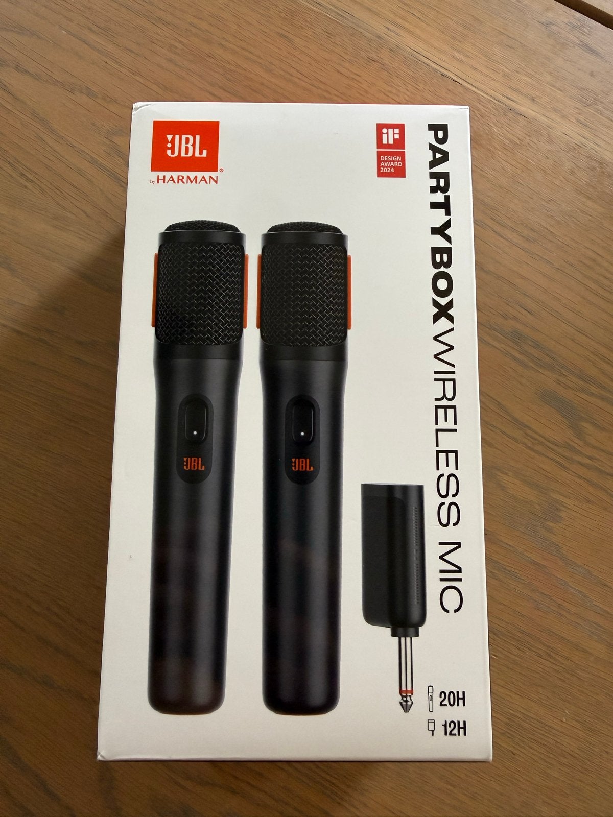 JBL PartyBox Draadloze Microfoons (Set van 2), Muziek en Instrumenten, Microfoons, Verzenden, Nieuw, Zangmicrofoon, Draadloos
