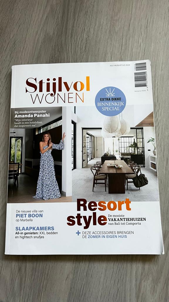 Stijlvol Wonen Magazine - Juli/Augustus 2024, Ophalen of Verzenden, Zo goed als nieuw, Overige typen