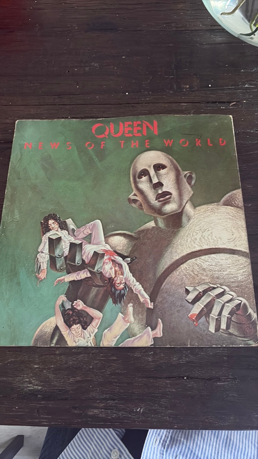 Queen - news of the world LP, Cd's en Dvd's, Ophalen of Verzenden, Zo goed als nieuw, 12 inch, Poprock