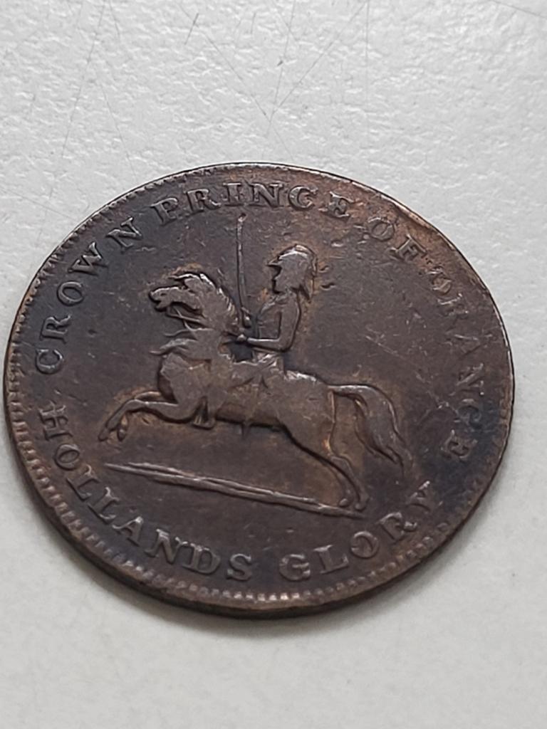 Penning slag bij Waterloo 1815 - Holland's Glory, Ophalen of Verzenden