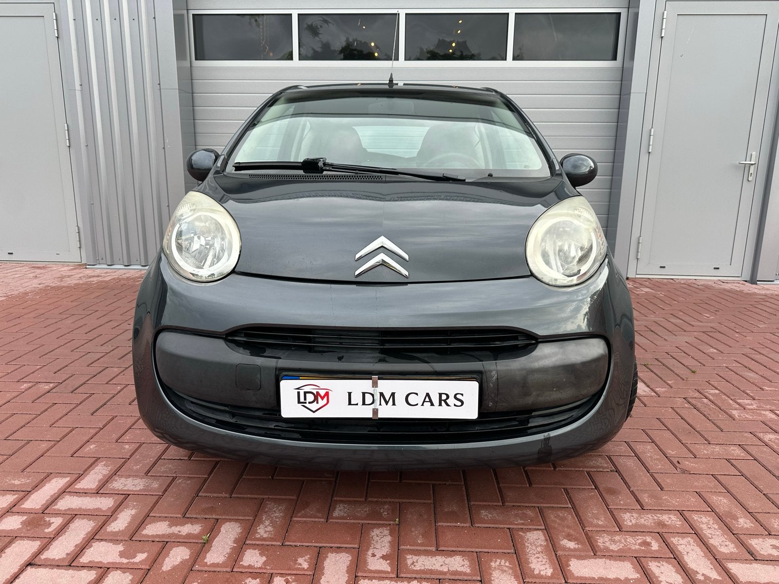 Citroën C1 1.0 3-DRS 2007 Grijs 127000km, Auto's, Voorwielaandrijving, Zwart, 4 stoelen, C1