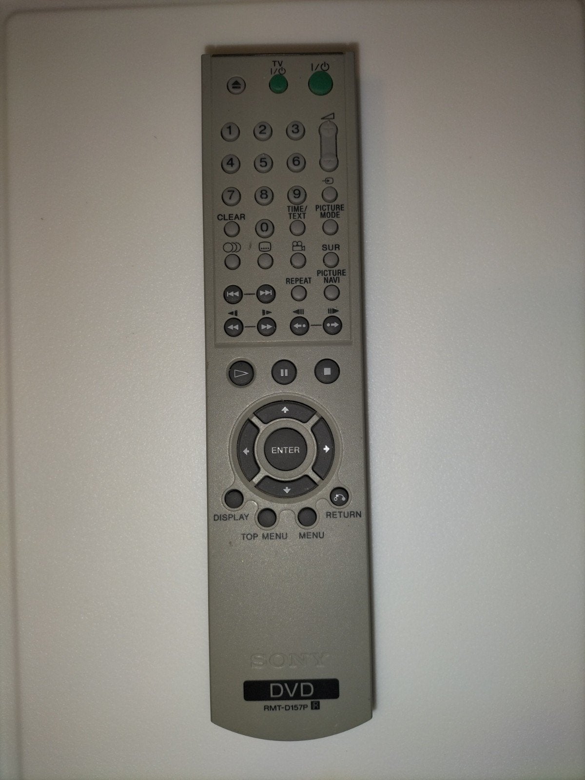 Originele Sony RMT-D157P Afstandsbediening voor DVD-spelers, Ophalen of Verzenden, Gebruikt, Origineel, Dvd