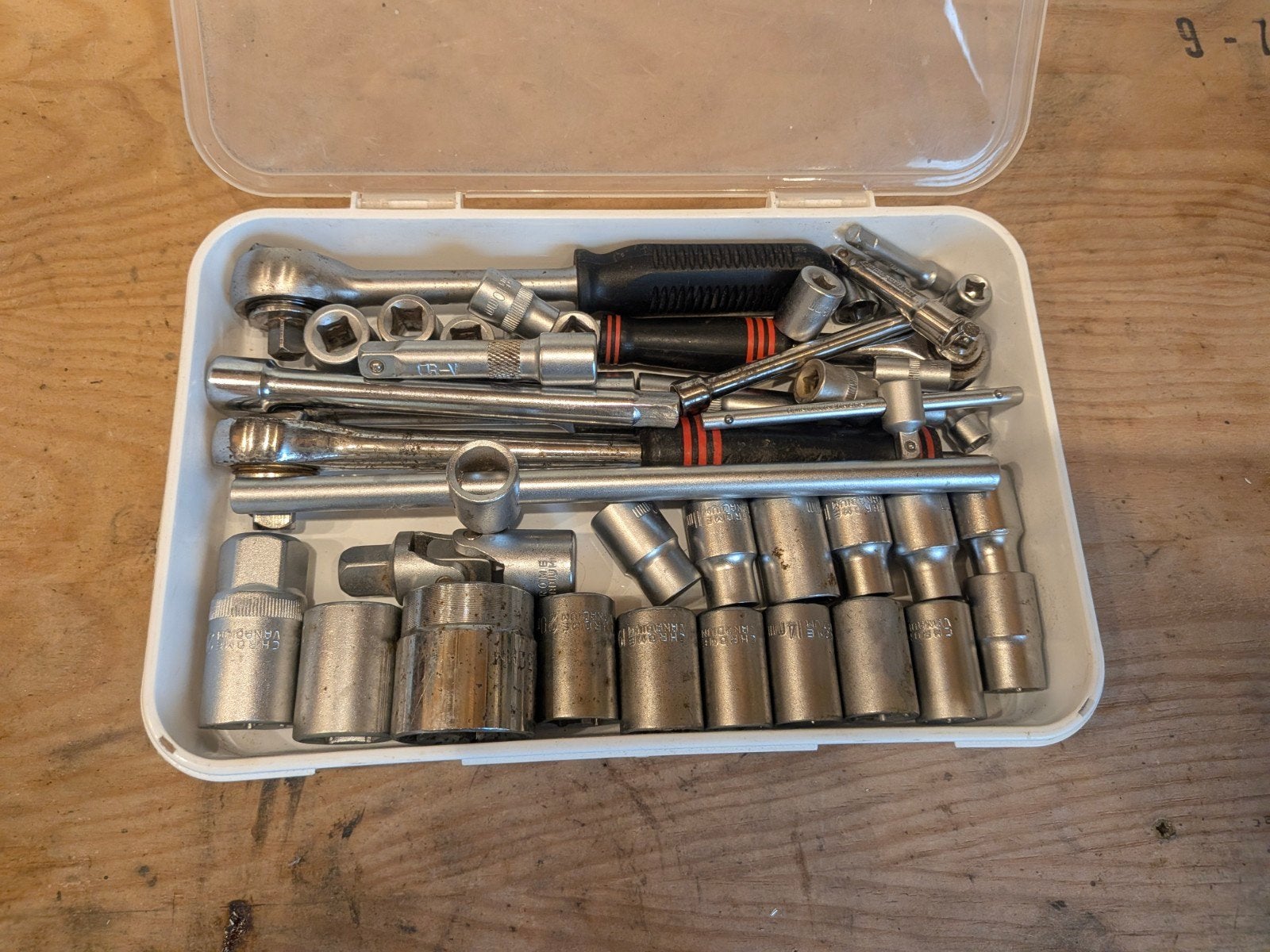 Doppenset, Ophalen