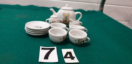Mini servies beren compleet 11-delig, Ophalen of Verzenden