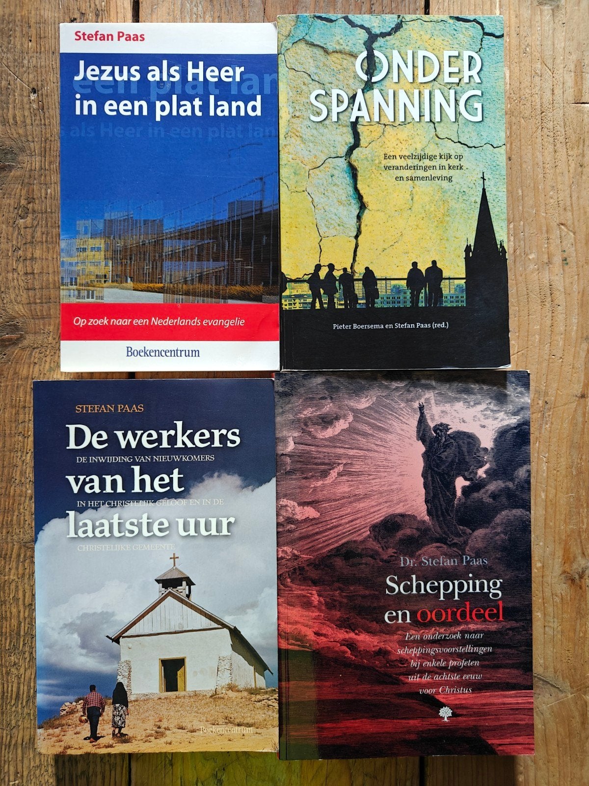 4 Boeken van Stefan Paas.