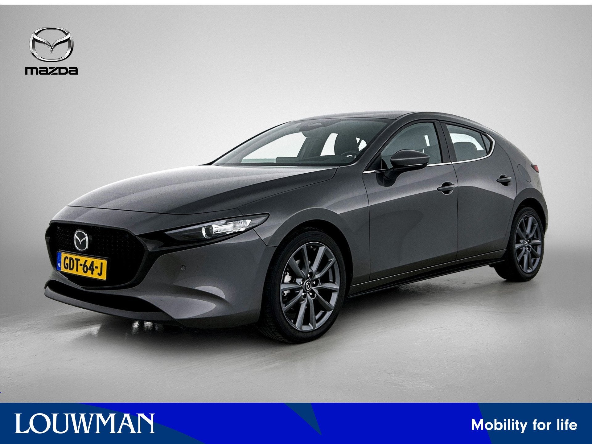 Mazda 3 2.0 e-SkyActiv-G M Hybrid 122 Exclusive-line | Camer, Auto's, Mazda, Stof, Gebruikt, 4 cilinders, 122 pk