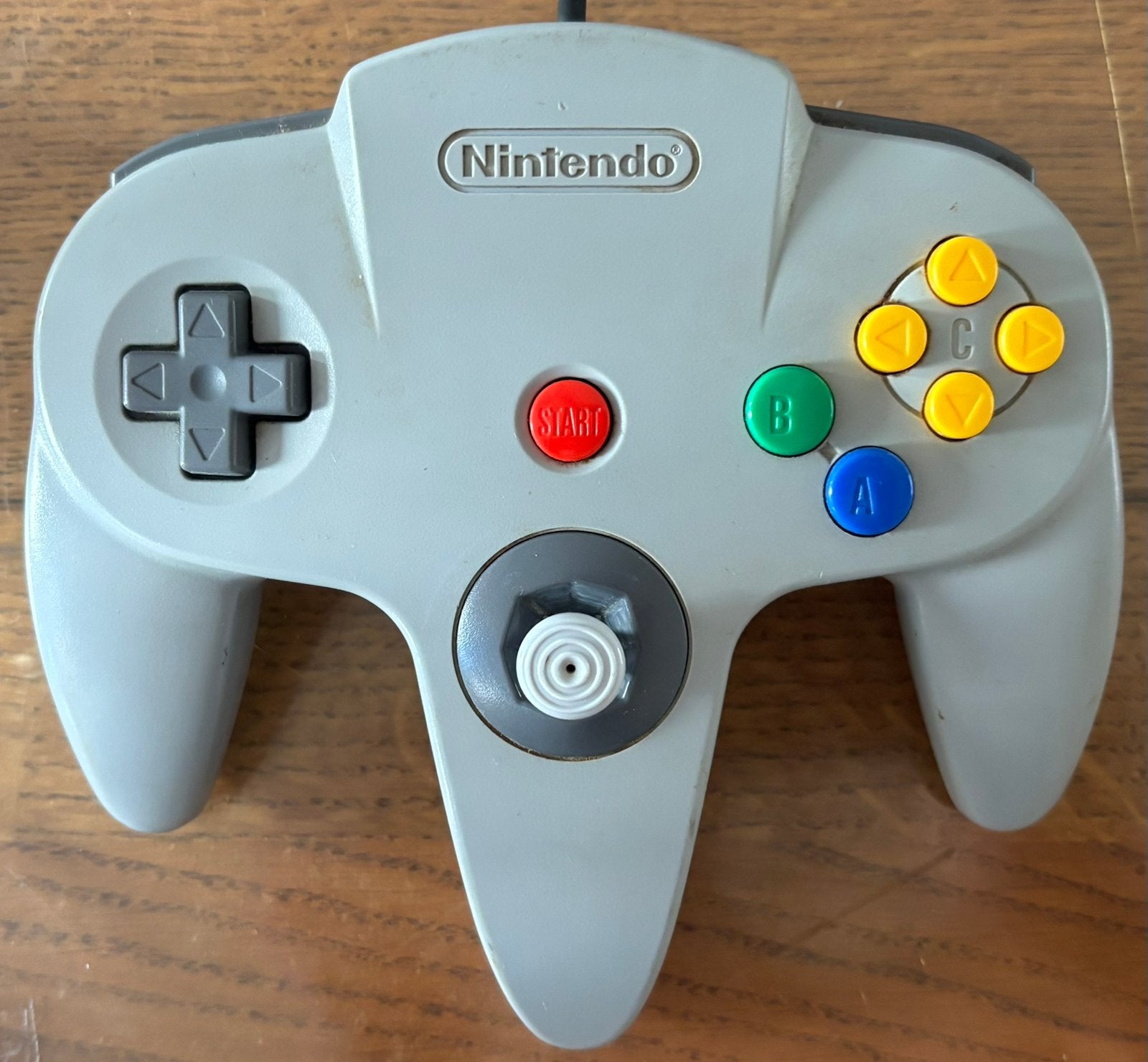 Nintendo 64 controller - Grijs, Spelcomputers en Games, Ophalen of Verzenden, Zo goed als nieuw, Met 1 controller