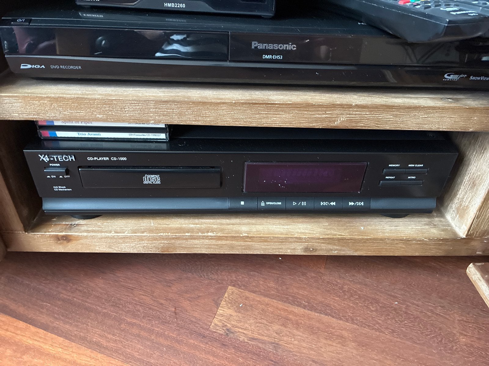 X4-TECH CD-speler CD-1000 met afstandsbediening, Ophalen of Verzenden, Gebruikt, Overige merken